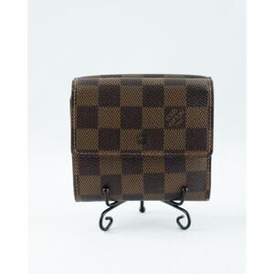 Louis Vuitton Damier Ebene Elise Wallet SP0075